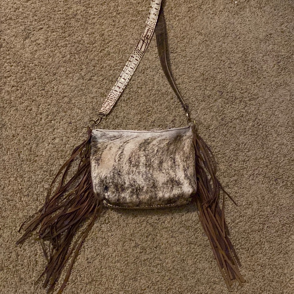 Custom cowhide bag